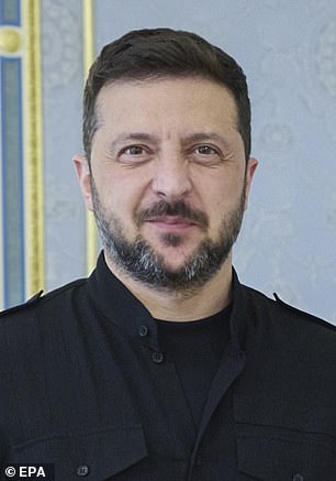 Ukrainian President Volodymyr Zelensky