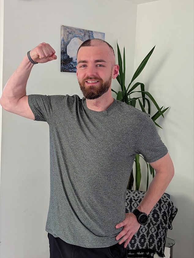 While undergoing an MRI check-up in February, doctors noticed new areas of Connor's brain had been lighting up when under scan - they had discovered a new growth