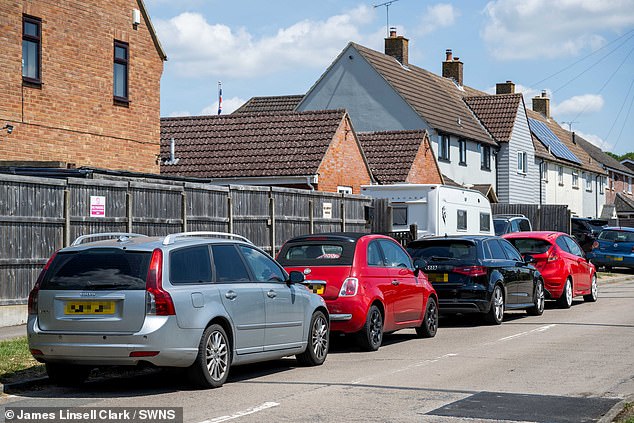 Residents on North Road in Takeley, Essex, just eight minutes from the airport are calling for a ban on non-residential vehicles after 10 years of parking turf wars