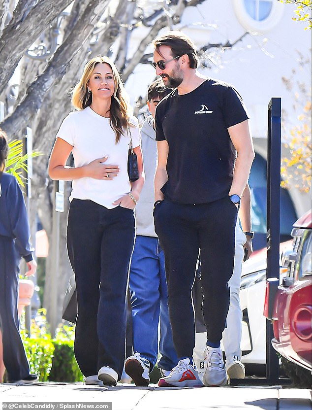 The couple are planning a small wedding ceremony at the Four Seasons Hualalai Resort in Hawaii, a source previously told the Daily Mail