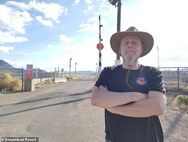 Joerg Arnu, 63, an Area 51 expert, claims he has 'proof beyond a doubt' that Hegseth visited the site on June 1