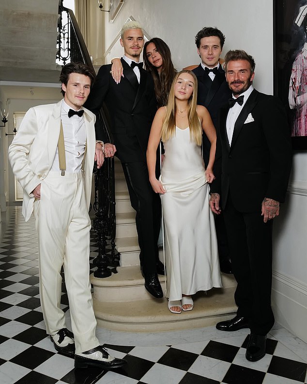 The Beckham feud came to a head when Brooklyn and Nicola were no shows at any of David's 50th birthday celebrations last month, with The Mail revealing that Kim has been made the 'scapegoat' in the fall out