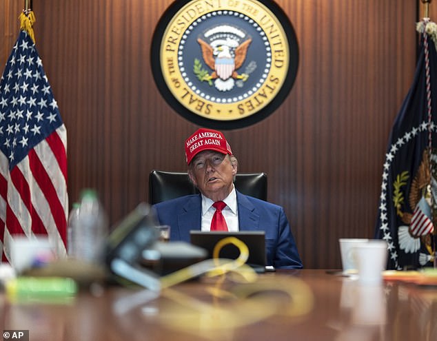 President Trump broke his two-week deadline on Saturday night as he launched 'Operation Midnight Hammer', sending a fleet of B-2 bombers to key nuclear sites