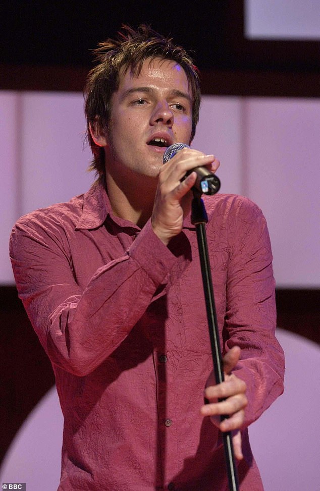The musician rose to fame on the BBC talent show in 2003, where Alex Parker was crowned the winner