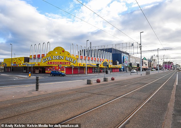 A view of Blackpool last year. The town was once thriving but has been in the doldrums for years