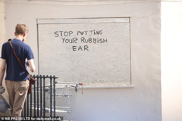 Locals say anti-social behaviour in the area is essentially considered the norm