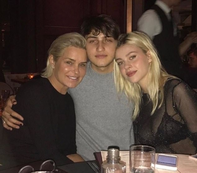 The actress, 30, dated Yolanda's son Anwar for around a year when he was 17 and she was 22 but their age-gap apparently unnerved his family (pictured at the time)