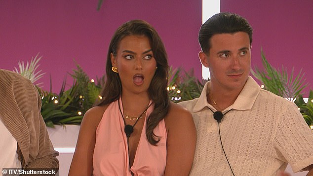 The sea change arguably started with the launch of ITV2 reality dating show Love Island (pictured, the latest series) in 2015 - with its open romping and far too closely mic'd-up smooches
