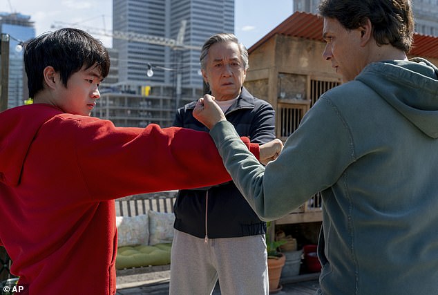 Karate Kid: Legends starring the original 'Kid' Ralph Macchio along with martial arts master Jackie Chan waxed on at number eight with $2.4 million in ticket sales