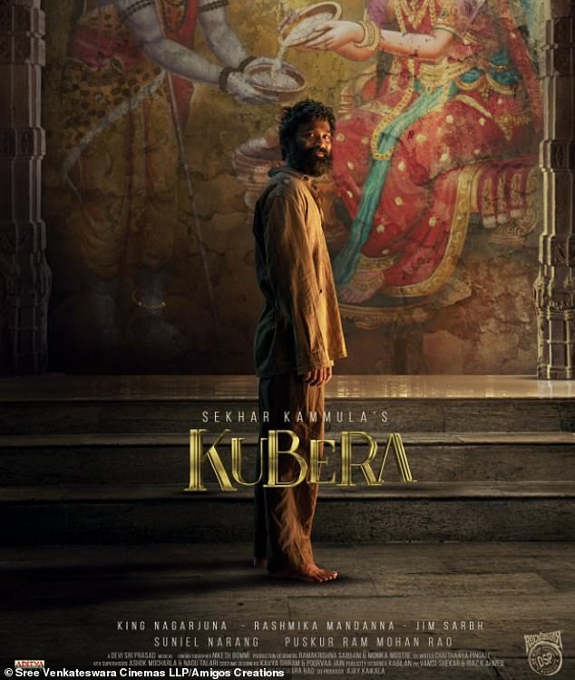 Newcomer Kuberaa, the latest offering from India, debuted at number 10 in the US, garnering 1.75 million