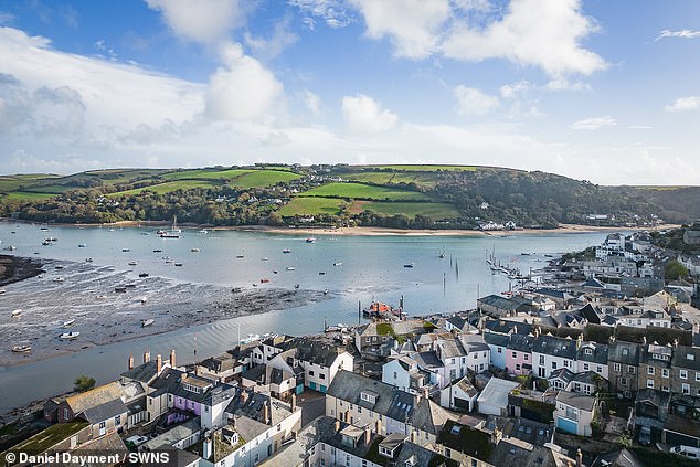 Salcombe (pictured) earned its nickname, punning on the affluent London area of Chelsea, as almost half its dwellings are owned by outsiders