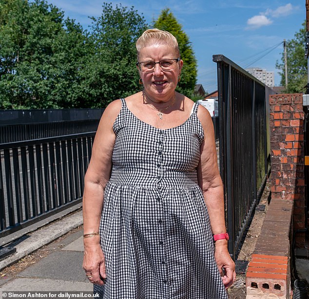 Phyllis Williamson (above) has lived in Brinnington for over 40 years and admitted being surprised at the depression statistics
