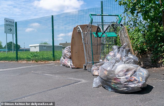 Locals complain that the problem is that some people do not look after the town