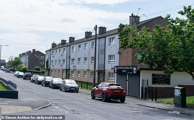 Nearly half of all homes in Brinnington are social housing, with 68 per cent of people paying rent to either a private or public landlord