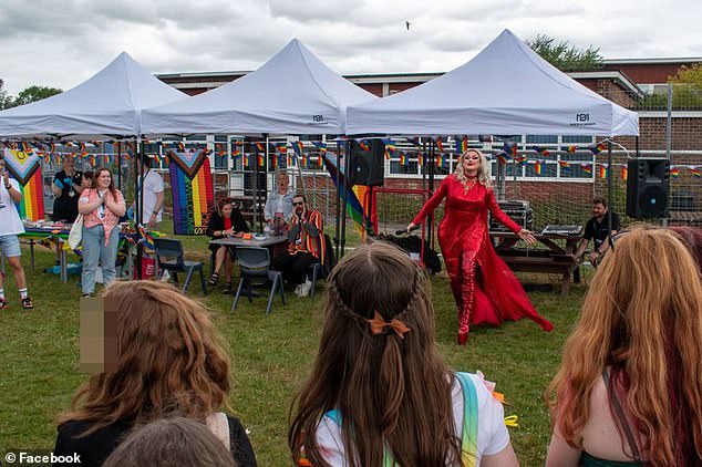 Described as a 'thriving mixed academy at the heart of our community', the school said that the event offers a 'wonderful opportunity for our community to come together and raise awareness and show support for the LGBTQ + community'