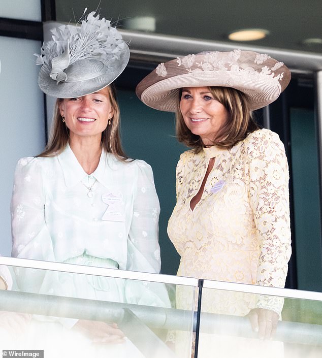Carole Middleton with her beautiful daughter-in-law on day two of Royal Ascot