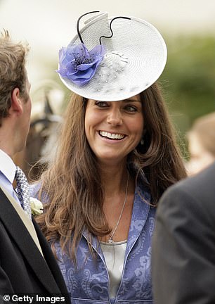 Kate Middleton at Nicholas Van Cutsem's wedding in 2009