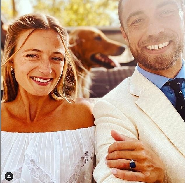 Alizee wore Carole's wedding dress to her own wedding and gave the dress a new lease of life. The financial analyst decided it was the perfect choice for her low-key French wedding on 11 September 2021 in Bormes-les-Mimosas
