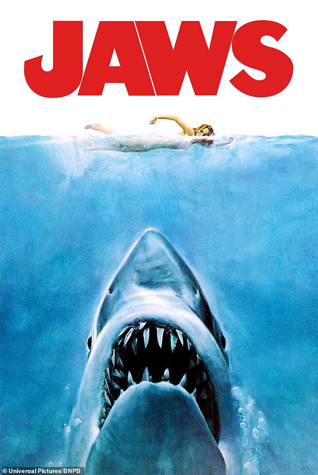 The original poster for Jaws, which remains iconic