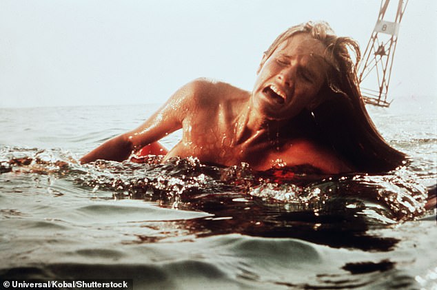 Susan Backlinie stars as the unfortunate victim in the opening scenes of Jaws