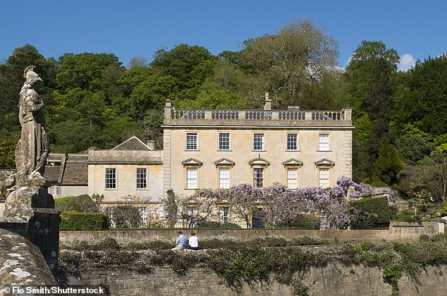 Iford Manor (pictured) was hosting its annual jazz festival when the theft took place in the early hours