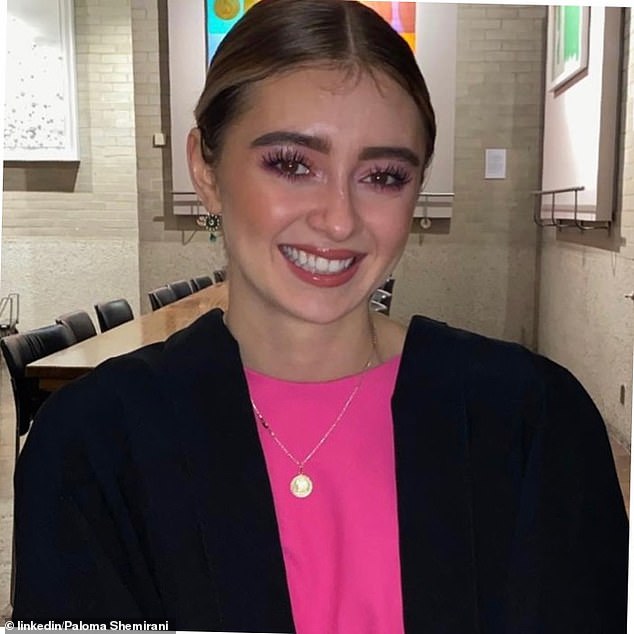 She graduated from Cambridge University and had been a former beauty queen, appearing as a finalist at Miss Brighton 2019 and Miss Universe Great Britain 2021