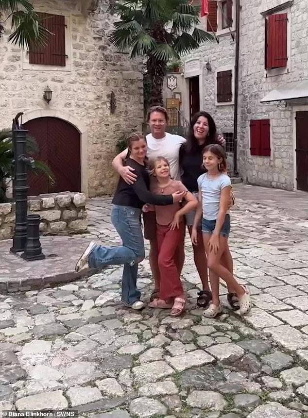Diana and Scott were keen to start travelling with their children after the Covid-19 pandemic