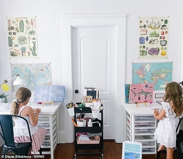 In some places, the girls will attend classes at world-schooling hubs