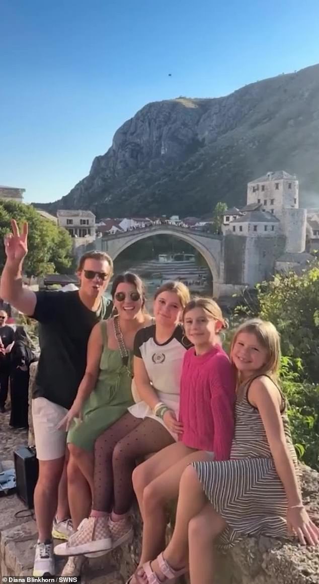 Diana and Scott are confident that their daughters are learning a great deal by travelling the world