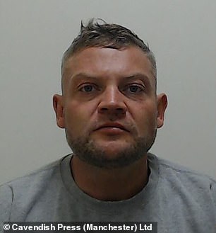 Pictured is Stephen Cleworth, one of the killers. He was was found guilty of manslaughter and jailed for 12 years