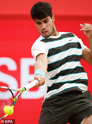 Alcaraz is teaming up with Raducanu in the mixed doubles at the US Open