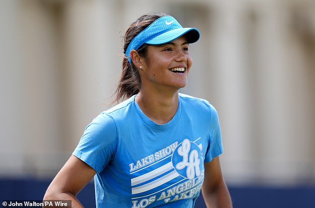 Raducanu opened up on the 'genuine connection' between herself and Alcaraz