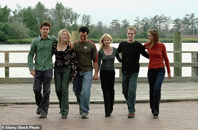 Philipps later joined the show as a college roommate; Pictured in 2002