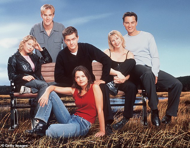 Jackson is an OG member of the cast who was Dawson's (James Van Deer Beek) bestie; Pictured in 2000