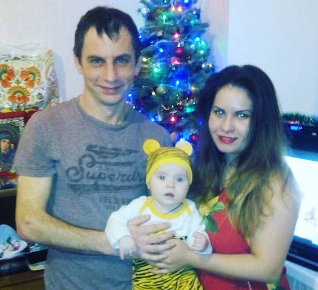 Artem appealed for donations and they managed to raise the $50,000 required - before bidding a heartbreaking farewell to his wife and child as he had to stay and fight