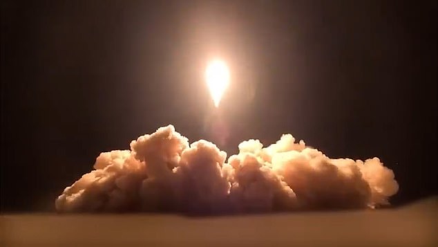 A video posted on social media reportedly showed the Islamic Revolutionary Guard Corps firing missiles at the US Al-Udeid base in Qatar