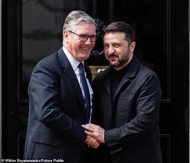 The summit comes after Sir Keir's meeting yesterday with Ukrainian president Volodymyr Zelensky at No 10