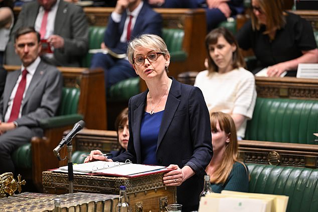 Yvette Cooper is facing a Labour backlash at plans to ban Palestine Action in the wake of RAF planes being vandalised