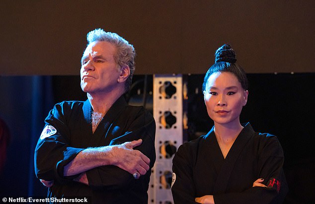 Kim played Kim Da-Eun, a powerful South Korean sensei who is also the granddaughter of Kim Sun-Yung, the master who taught initially taught Kove's character John Kreese in his youth