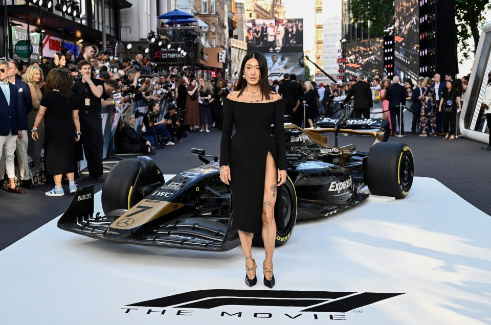 Peggy Gou at the European premiere of F1 The Movie.