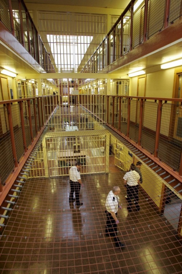 Mandatory Credit: Photo by Glenn Copus/REX/Shutterstock (973147a) The Interior Of Belmarsh Prison Woolwich London The Interior Of Belmarsh Prison Woolwich London