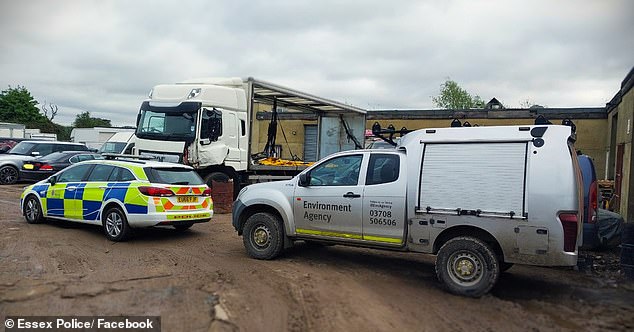 In 2024, Essex Police visited the site alongside the Environment Agency to take action against the illegal dumping and burning of waste