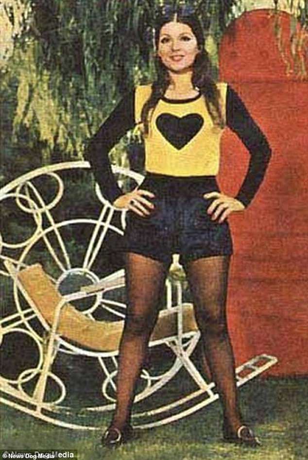When the revolution hit in 1979, actress Forouzan (pictured above in 1968) was banned from playing roles in films and grew more and more isolated until her death in 2016