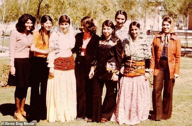 A wedding in Iran in 1970. Life under the Shah was by no means free and easy however