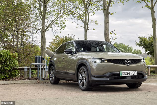 The Mazda MX-30 is the Japanese brand's first EV attempt. While a stylish and practical motor, it has a limited battery range of just 124 miles. This is likely contributing to weak values
