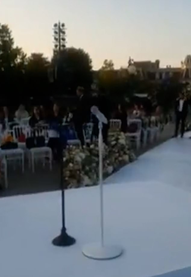 The man is described as the 'mastermind' of the wedding stunt, and has been charged with 'fraud', 'breach of trust', 'money laundering' and 'identity theft'
