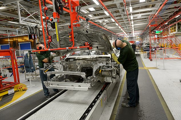 Jaguar Land Rover's Castle Bromwich base in the Castle Vale area of Birmingham (file image)