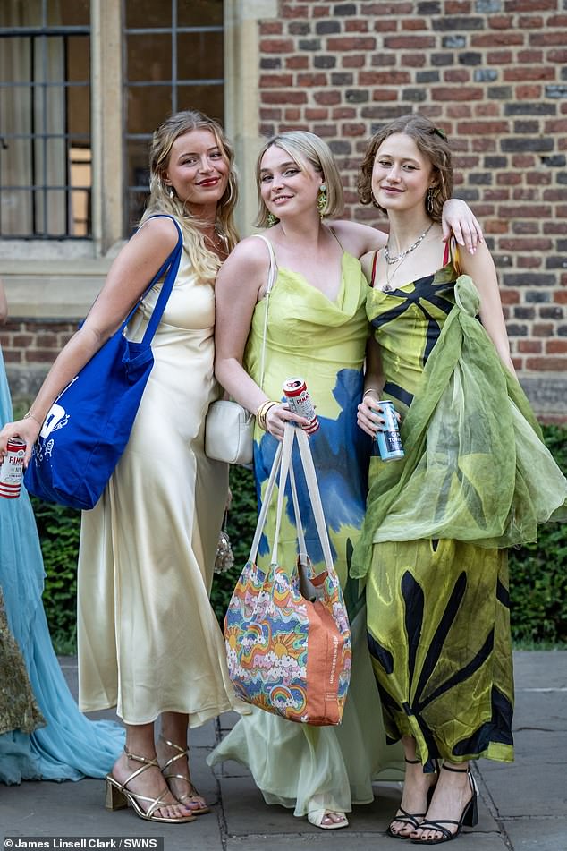 Hundreds of classy undergraduates were dressed to the nines in vibrant ballgowns and crisp tuxedos as they descended upon the exclusive Trinity College ready for an evening they would not forget