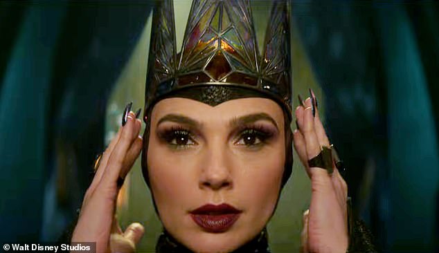 Rachel wasn't the only point of criticism during the making of the film, as the remake's Evil Queen Gal Gadot (pictured) became a subject of backlash for her stance on the Gaza war
