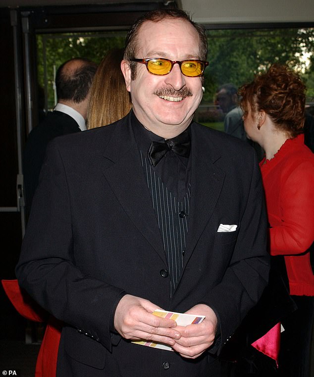 The DJ, seen in 2003, was made an MBE for services to radio